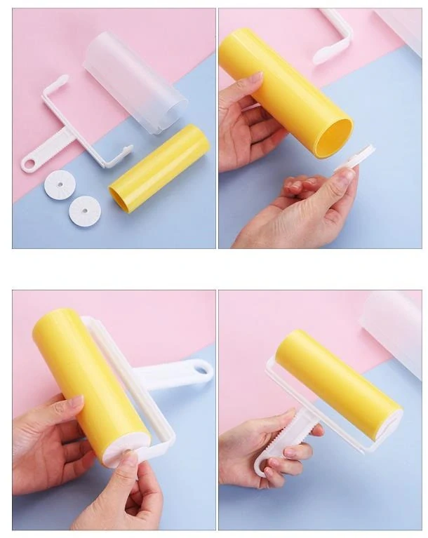 Omyvatelný váleček na chlupy růžový L