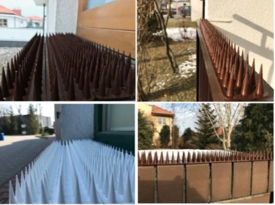 Hroty proti ptákům plastové 30cm 1x pás