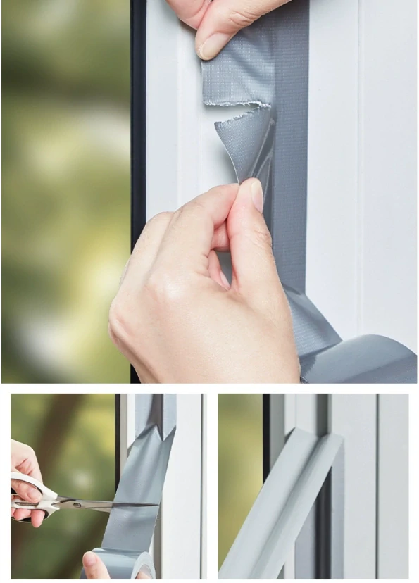 Textilní lepící páska 48 mm x 20 m – šedá