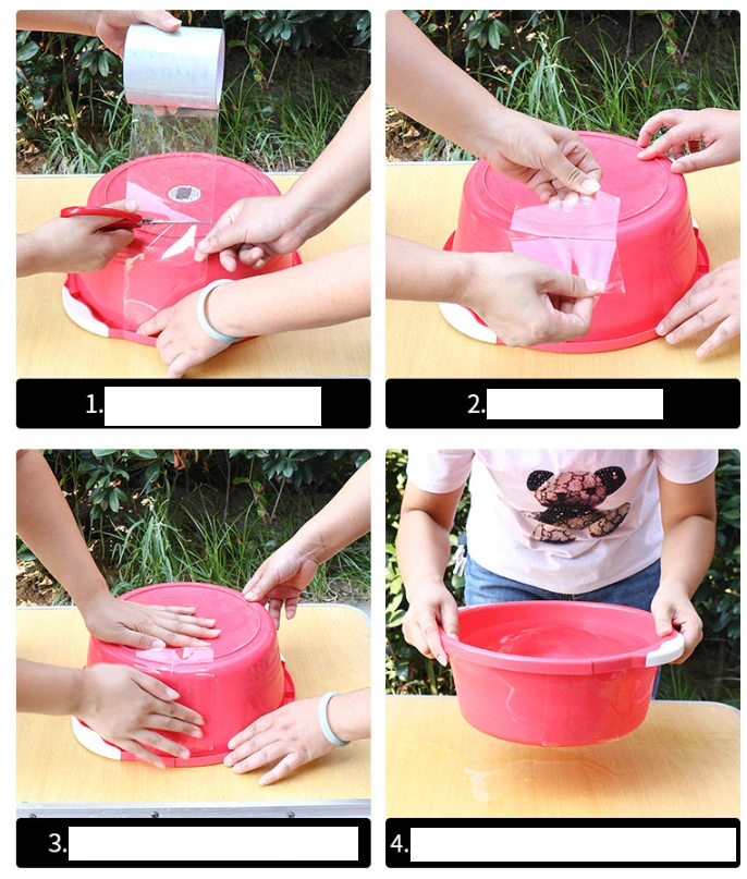 Samolepicí voděodolná opravná páska – 10 × 150 cm (černá)