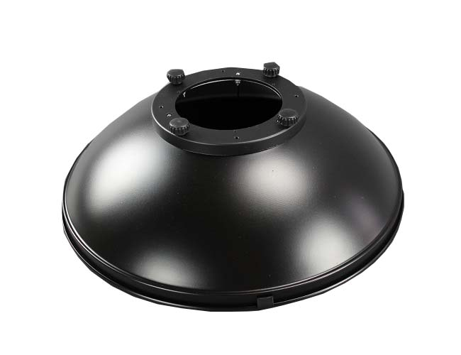 Stříbrný universal Beauty dish 70cm s voštinou a difuzérem