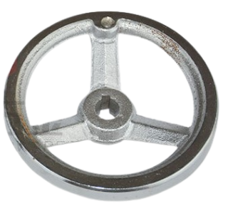 Ovládací kolo litina 320mm, díra 25mm
