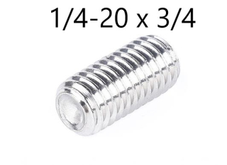 Šroub (červík) se závitem 1/4″-20 x 3/4 inch