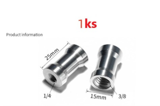 Stativový čep 15mm CC114