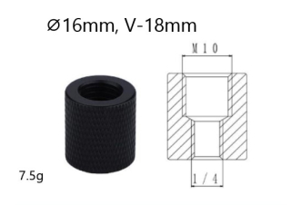 Nástavec M10 na 1/4"