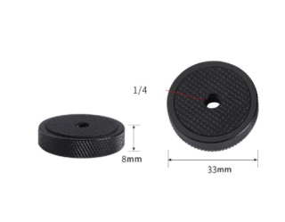 Destička 23mm 1/4" pro kulovou hlavu podložka
