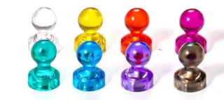 Magnetické figurky neodymové magnety, 8 ks, 11x17mm