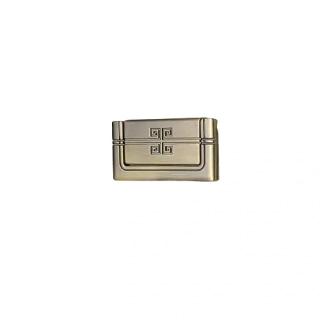 Šuplíkové, dveřní madlo čínský neo styl  6570 černý bronz