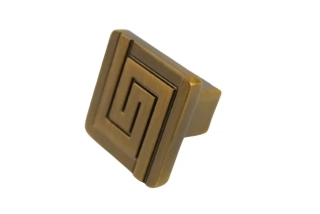 Šuplíkové, dveřní madlo čínský neo styl  8053 knop bronz