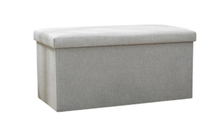 Taburet 76x38x38 světle šedá