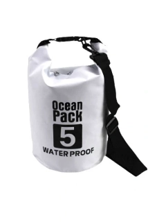 Ocean Pack, vodotěsný vak 5L bílý