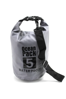 Ocean Pack, vodotěsný vak 5L šedá