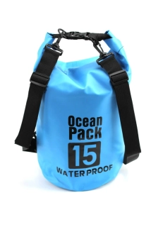 Ocean Pack, vodotěsný vak 15L modrý