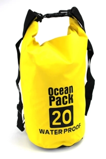 Ocean Pack, vodotěsný vak 20L žlutý