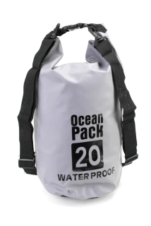 Ocean Pack, vodotěsný vak 20L bílá