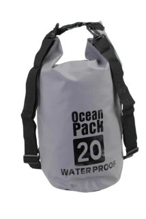 Ocean Pack, vodotěsný vak 20L šedý