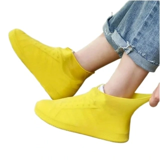 Ochranné pláštěnky na boty, 41-47 žluté, návleky na boty do deště