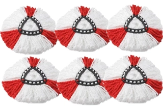 Náhradní hlavice pro mop Vileda TURBO 2v1 6ks