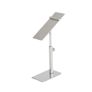 Stojánek na obuv stavitelný, výška 250mm stříbrný