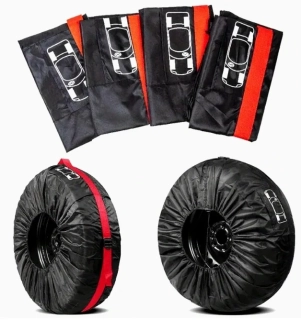 Sada obalů 13″ až 18″ na pneumatiky 4ks, potah na pneu