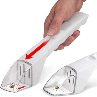 Lapač hmyzu, insect catcher bílý