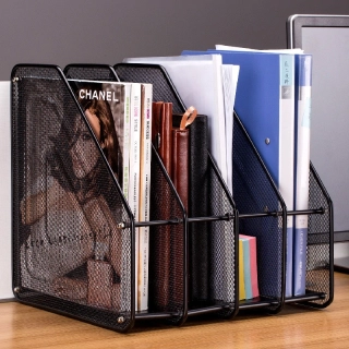 Pořadač organizér na dokumenty se 4 přihrádkami