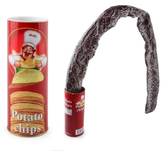 Brambůrky s vyskakovacím hadem