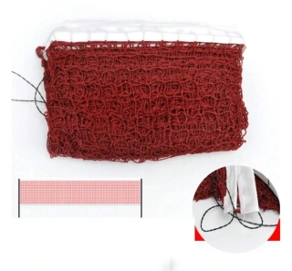 Badmintonová síť basic vínová