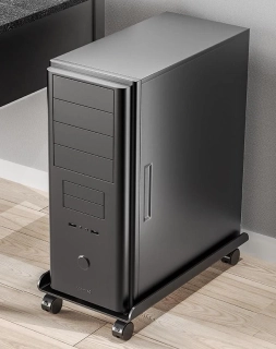 Kovový pojízdný stojan pod PC