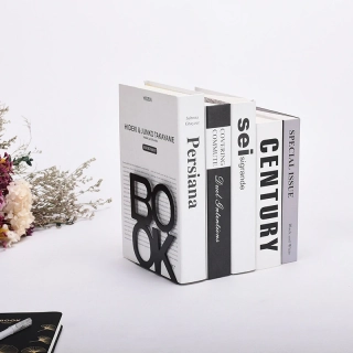Zarážky na knihy černé BOOK 1 pár