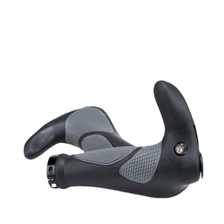 Ergonomické rohy na kolo (1 pár, černá barva)