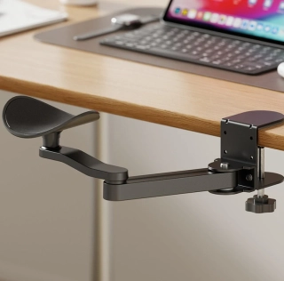 Multifunkční ergonomická podpora předloktí – černá (1 ks)