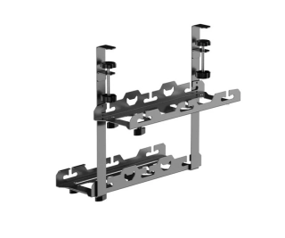Organizér kabelů pod stůl 40cm patrový