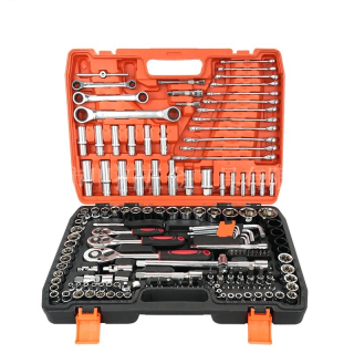 Profesionální gola sada 151 ks – kompletní sada nářadí 1/4", 3/8" a 1/2"