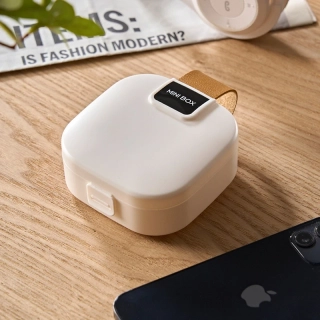 Mini úložný box – bílý