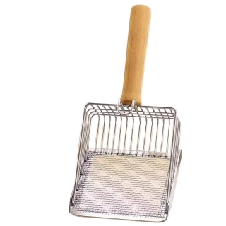Kovová lopatka na kočkolit