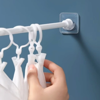 Samolepicí držák tyče / háček – typu U (2 ks)