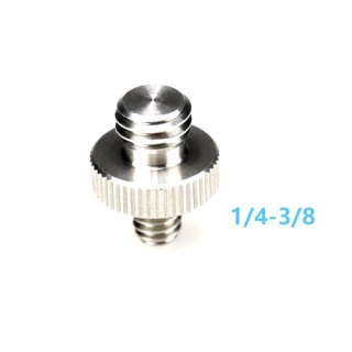 Spojovací stativový šroub 3/8" na 1/4"