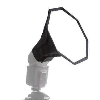 Softbox, minisoftbox oktagon pro systémový blesk 15cm