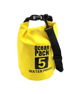 Ocean Pack, vodotěsný vak 5L žlutý