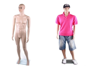 Pánská figurína v tělové barvě M2