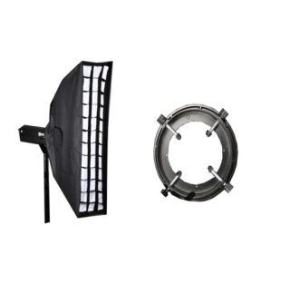 Strip softbox s voštinou, 22x95cm universal