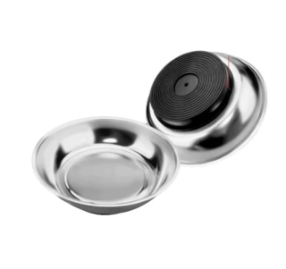 Magnetická miska na šrouby – nerezová (Ø 100 mm)
