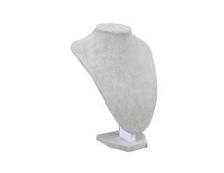 Stojan, stojánek, dekolt na šperky výška 24cm samet