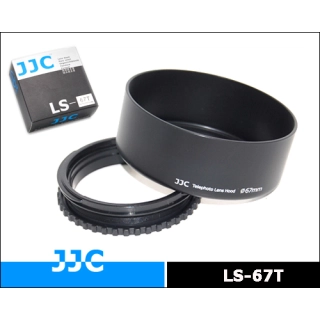 JJC sluneční clona Telephoto 67mm LS-67T