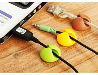 Cable clip, držáky kabelů  6ks
