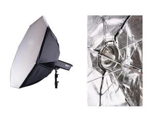 Softbox oktagon otočný 120cm Bowens rychloskládací