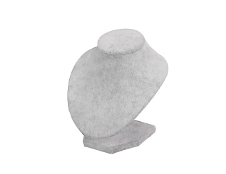 Stojan, stojánek, dekolt na šperky výška 15cm samet