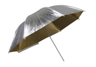 Studiový fotografický deštník 110cm oboustranný