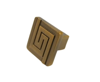 Šuplíkové, dveřní madlo čínský neo styl 8053 knop bronz